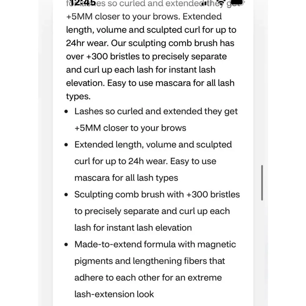 🦋LOREAL BLACK EXTENSIONIST MASCARA FOR EXTENSION-LIKE LENGTH & CURL NEW FULLSIZE